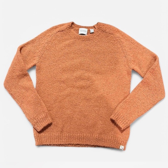 Scotch&Soda Maison Scotch Orange Fuzzy Sweater L - Picture 1 of 7